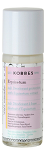 Korres Дезодорант с экстрактом хвоща 24h Deodorant Protection With Organic Equisetum Extract 30мл
