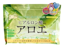 Japan Gals Маска для лица с экстрактом алоэ Natural Aloe Mask