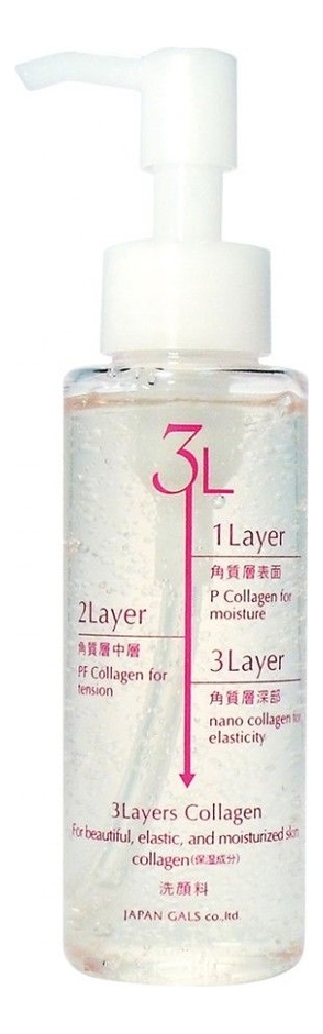 

Пенка для умывания 3 Layers Collagen 100мл