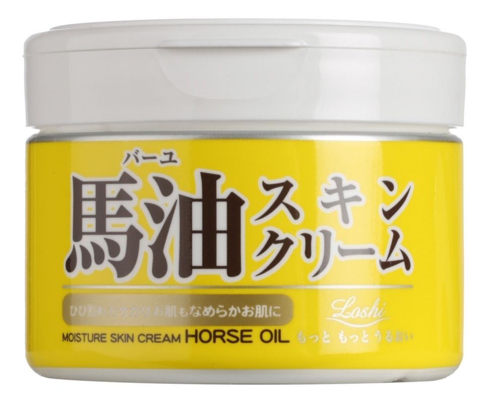 

Крем для тела увлажняющий c лошадиным маслом Loshi Moisture Skin Cream Horse Oil 220г