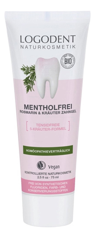 

Гелевая зубная паста с экстрактом розмарина и шалфея Dental Gel Rosemary & Sage Herbal 75мл