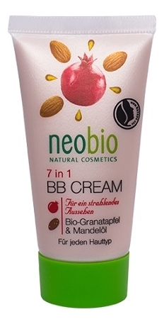 

BB крем 7 в 1 Bio-Pomegranate & Organic Almond Oil 30мл