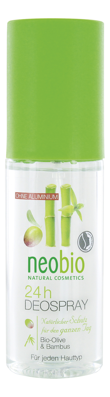 

Дезодорант спрей 24 часа Bio-Olive & Bamboo Deo Spray 100мл