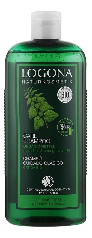 Шампунь с экстрактом крапивы Essential Care Shampoo Bio Nettle: Шампунь 250мл logona шампунь nettle essential care с экстрактом крапивы 250 мл