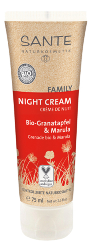 

Ночной крем для лица Bio Pomegranate & Marula Night Cream 75мл