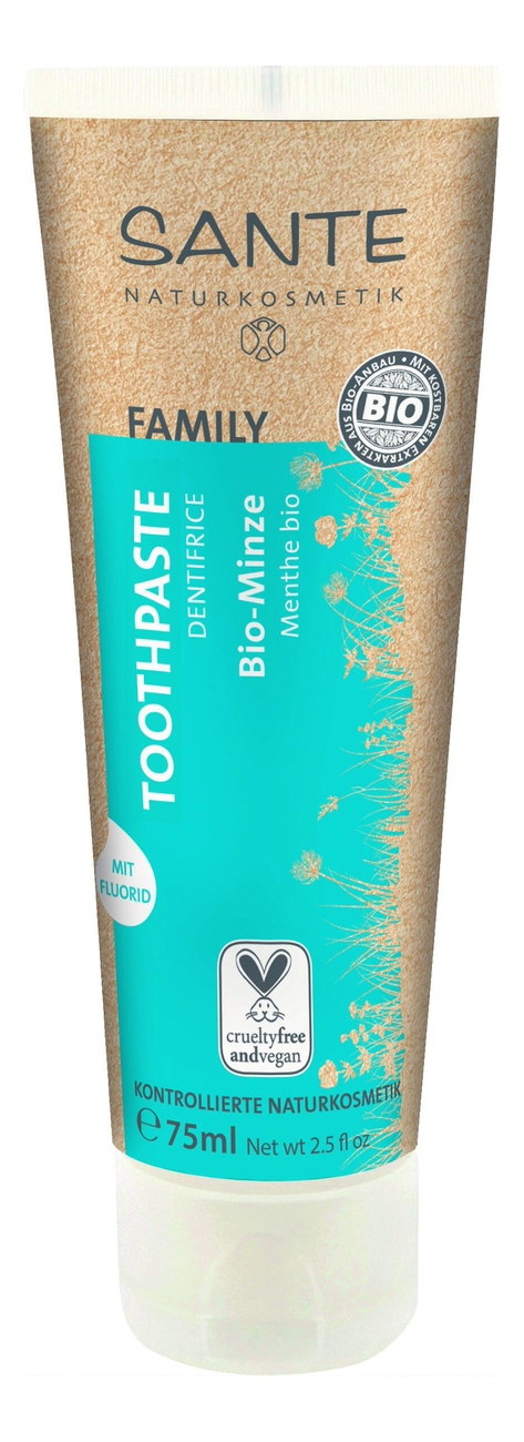 

Зубная паста с мятой и фтором Mint & Fluoride Toothpaste 75мл