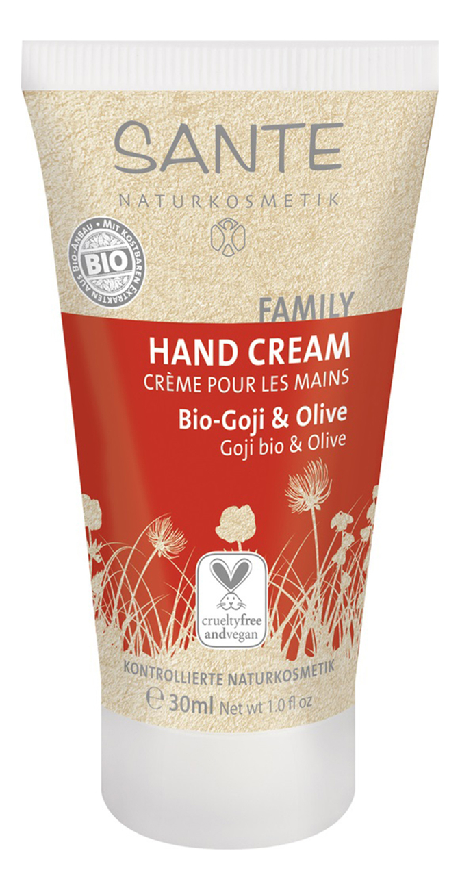 

Крем 30мл, Крем для рук Bio Goji & Olive Hand Cream