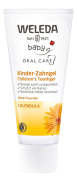 Детская зубная паста-гель с экстрактом календулы Children's Tooth Gel 50мл