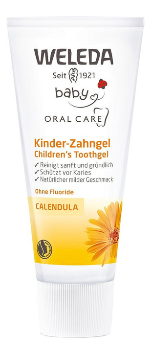 Детская зубная паста-гель с экстрактом календулы Children's Tooth Gel 50мл