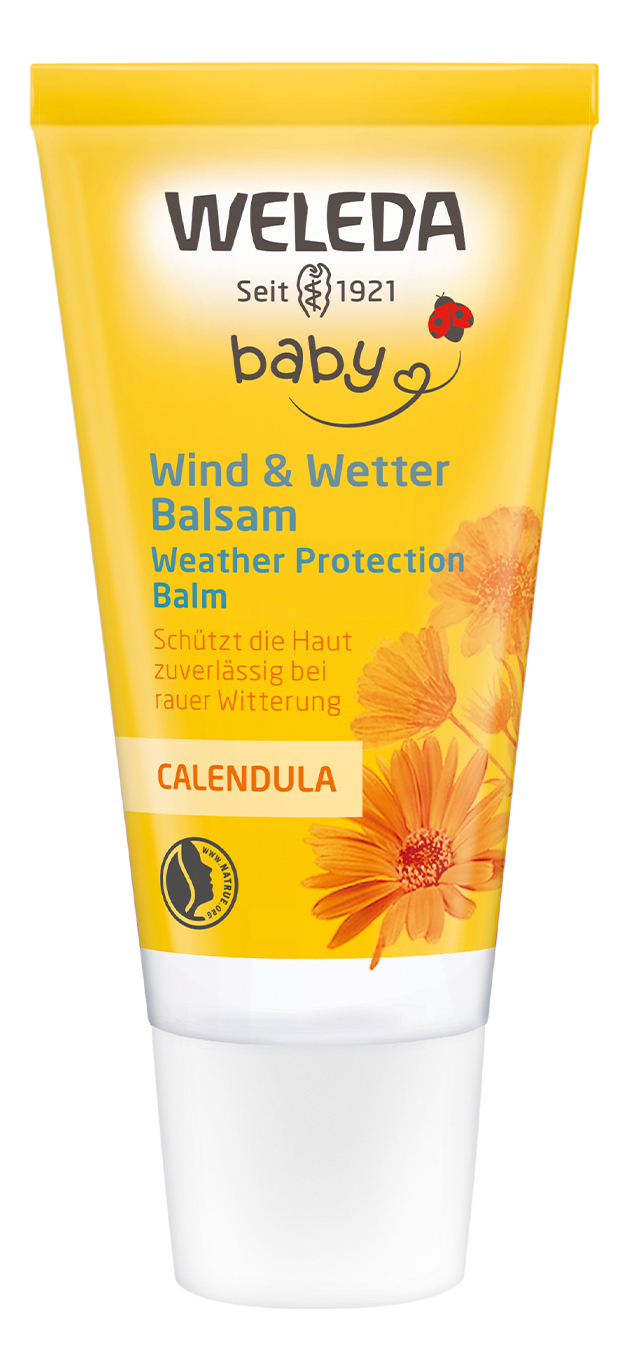 

Бальзам детский от ветра и холода с экстрактом календулы Baby Calendula Weather Protection Cream 30мл