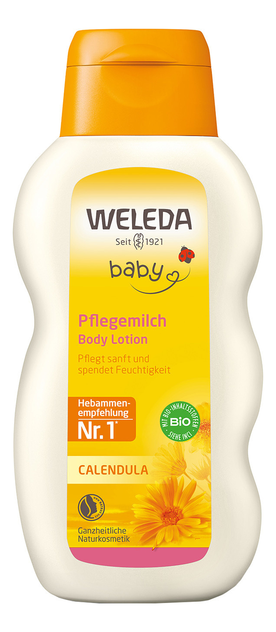 Молочко детское для тела с экстрактом календулы Baby Calendula Body Lotion 200мл