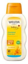 Weleda Молочко для кожи младенцев с экстрактом календулы Baby Calendula Cream Bath 200мл
