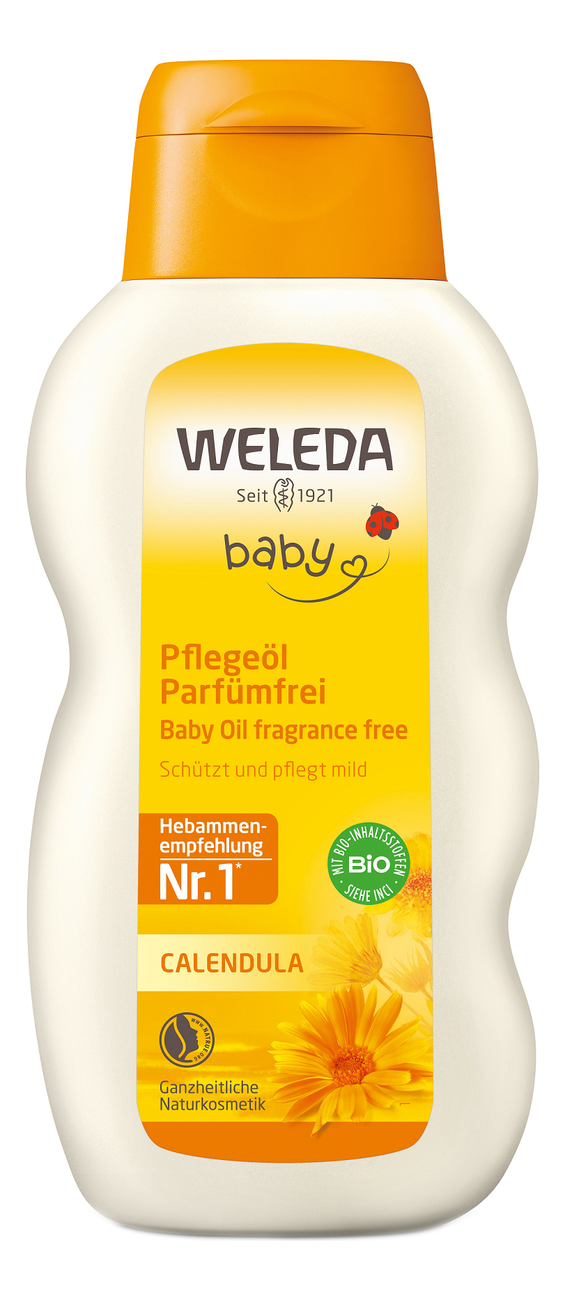 Масло с экстрактом календулы для младенцев Baby Calendula Oil 200мл от Randewoo