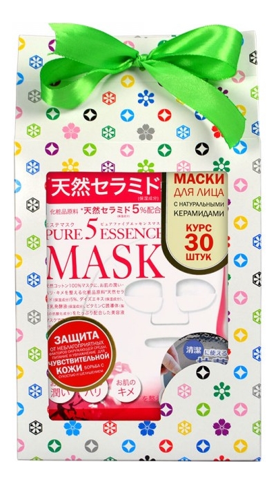 

Маска для лица с натуральными керамидами Акаи Pure 5 Essence 30шт