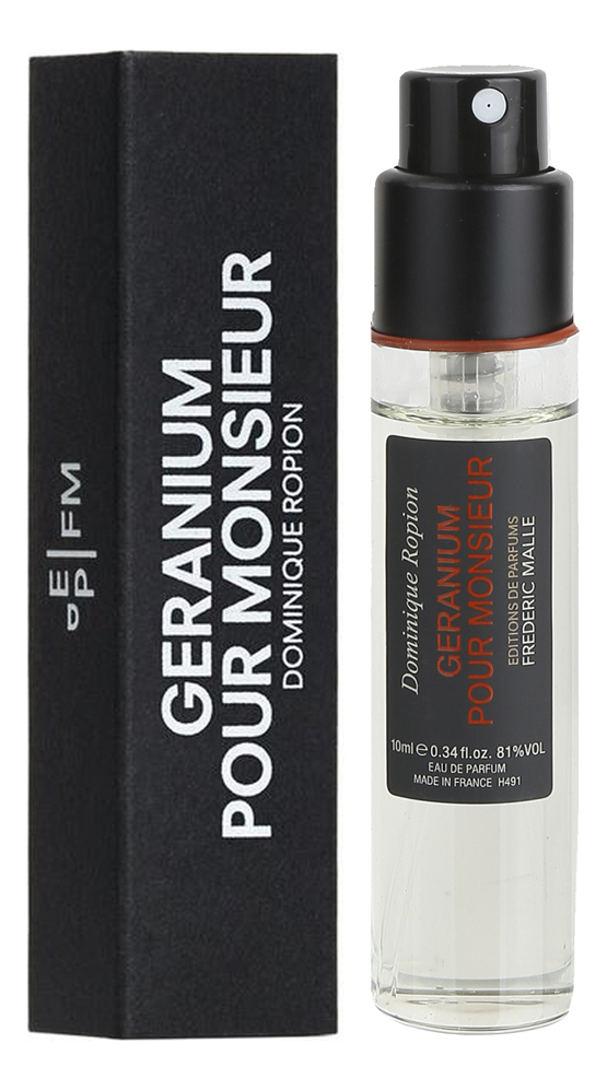 Geranium Pour Monsieur: парфюмерная вода 10мл monsieur парфюмерная вода 3 10мл