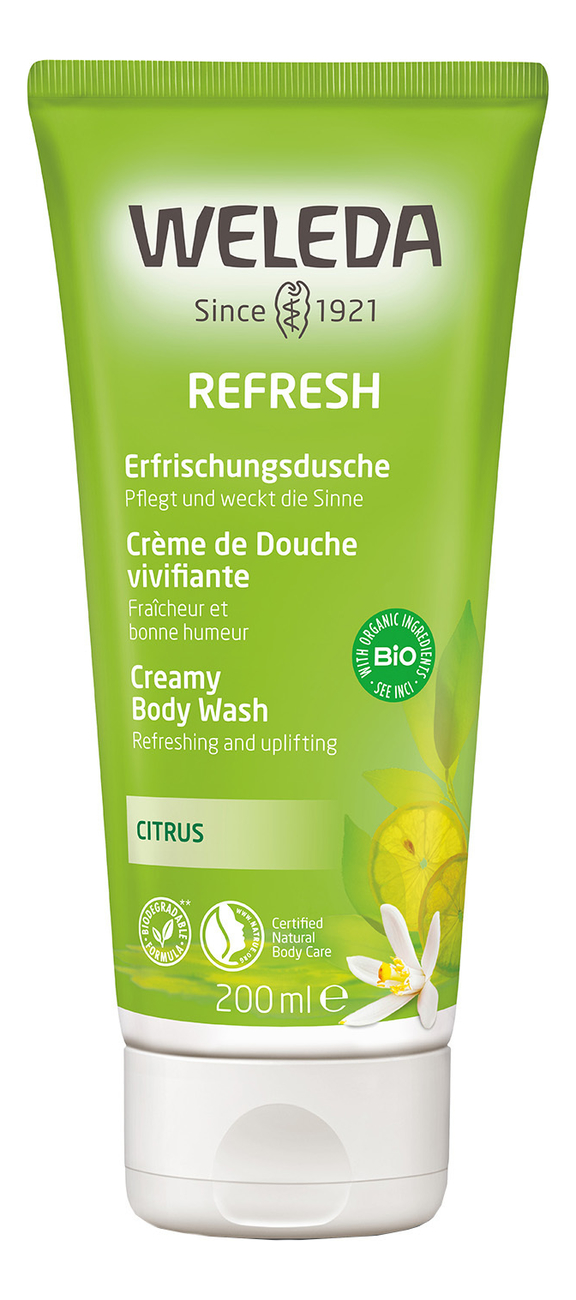 Гель для душа освежающий с экстрактом цитруса Citrus Refreshing Shower Gel 200мл