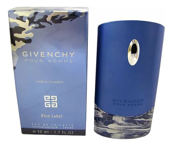 

Blue Label Urban Summer: туалетная вода 50мл, Blue Label Urban Summer