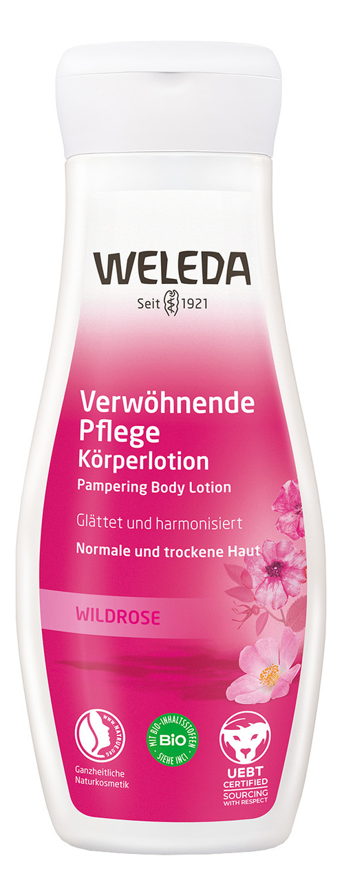 

Молочко для тела с экстрактом дикой розы Wild Rose Pampering Body Lotion 200мл