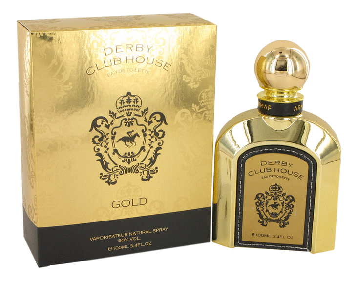 

Derby Club House Gold: туалетная вода 100мл, Derby Club House Gold