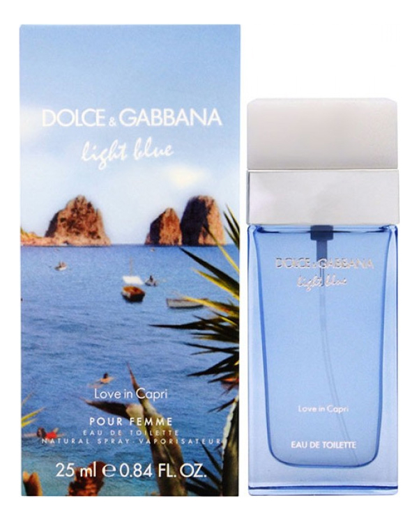

Light Blue Love in Capri: туалетная вода 25мл, Light Blue Love In Capri