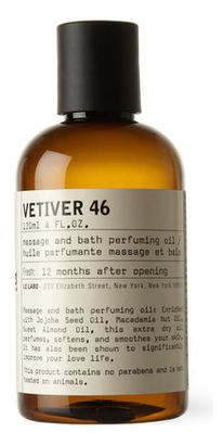 

Vetiver 46: масло для массажа и ванны 120мл, Vetiver 46