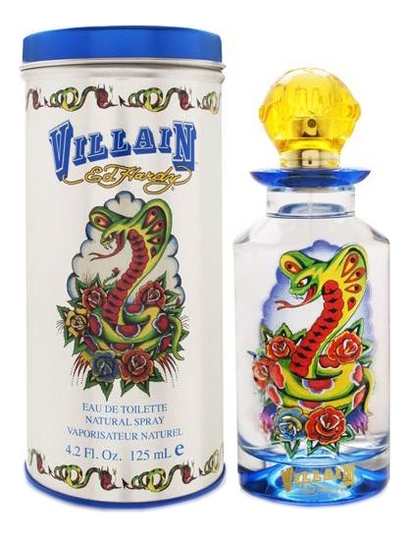 

Ed Hardy Villain for Men: туалетная вода 125мл, Ed Hardy Villain For Men