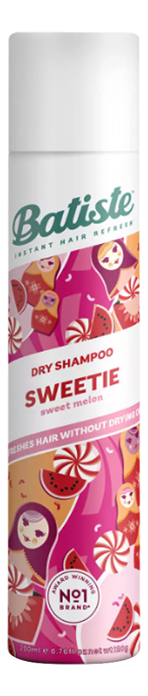 Сухой шампунь с ароматом сладостей Dry Shampoo Sugar  Fun Sweetie 200мл