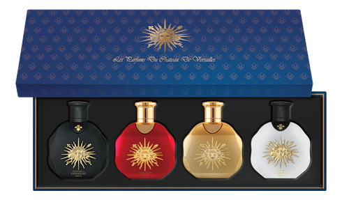 

Set: набор 4*10мл (Versailles Passion + Les Ors De Versailles + Promenade Aмл Versailles Pour Lui + Promenade A Versailles Pour Elle), Set