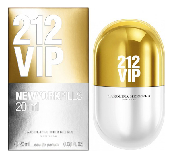 

Carolina Herrera 212 VIP Pills : парфюмерная вода 20мл, Carolina Herrera 212 VIP Pills