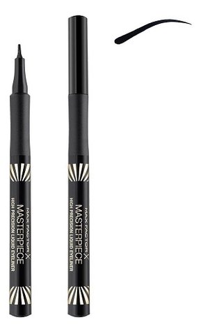Подводка-маркер для глаз Masterpiece High Precision Liquid Eyeliner 1мл: Velvet Black
