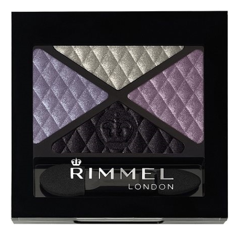 

Тени для век Glam'Eyes Colour Rush Quad Eye Shadow 5,2г: No 023, Тени для век Glam'Eyes Colour Rush Quad Eye Shadow 5,2г