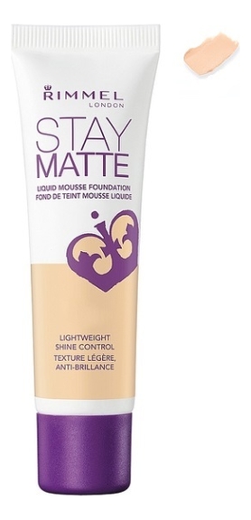 

Тональный крем Stay Matte 30мл: 010 Light Porcelain, Тональный крем Stay Matte 30мл