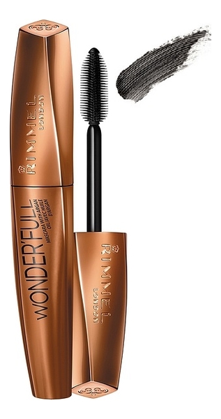 

Тушь для ресниц Wonder'Full Mascara With Argan Oil 12мл: 001 Black, Тушь для ресниц Wonder'Full Mascara With Argan Oil 12мл