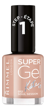 

Гель-лак для ногтей Super Gel Nail Polish 12мл: 012 Soul Session, Гель-лак для ногтей Super Gel Nail Polish 12мл
