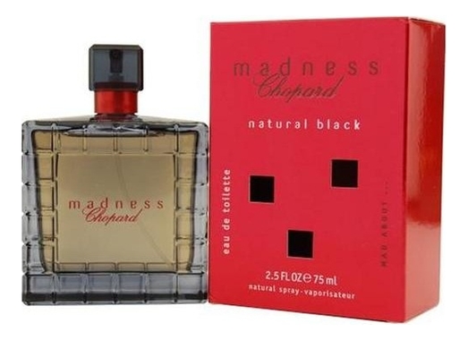 

Madness Natural Black: туалетная вода 75мл, Madness Natural Black