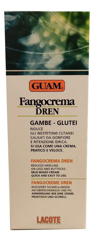Крем антицеллюлитный с дренажным эффектом Dren Fangocrema: Крем 200мл guam крем fangocrema с освежающим эффектом на основе грязи 250 мл