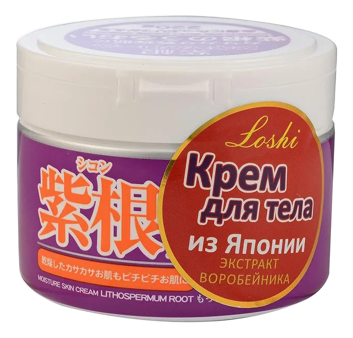 

Крем для тела увлажняющий с экстрактом корня воробейника Loshi Moisture Skin Cream Lithospermum Root 220г
