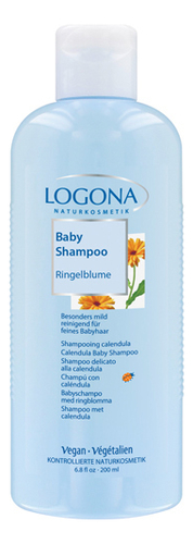 

Шампунь для младенцев с экстрактом календулы Baby Pflegeol Ringelblume 200мл
