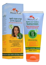 Mommy Care Органический солнцезащитный крем для тела On Baby Sunscreen Protection SPF15 100мл