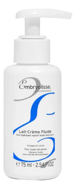 Увлажняющее молочко-крем Lait-Creme Fluide 75мл: Молочко-крем 75мл