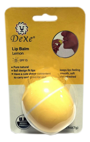 Бальзам для губ Lemon 7г (в блистере)