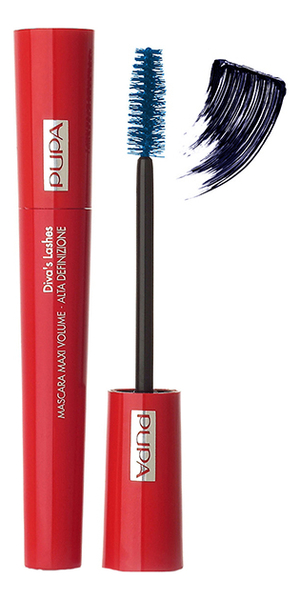 

Тушь для ресниц объем и разделение Diva's Lashes 10мл: 03 Синяя, Тушь для ресниц объем и разделение Diva's Lashes 10мл