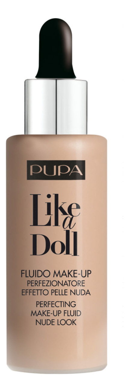 Тональный крем Like A Doll Make-Up Fluid Nude Look 30мл: 40 Средний бежевый