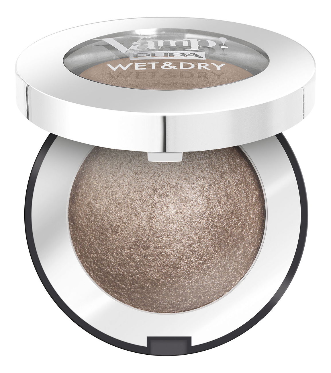 

Запеченные тени для век Vamp! Wet & Dry Eyeshadow 1г: 102 Golden Taupe, Запеченные тени для век Vamp! Wet & Dry Eyeshadow 1г