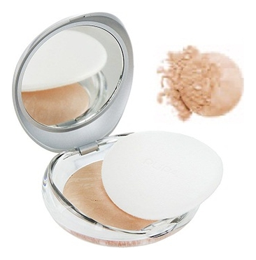 Пудра компактная запеченная Luminys Baked Face Powder 9г: 01 Ivory Beige deco пуховки powder для пудры круглые