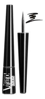 

Подводка для глаз с фетровым аппликатором Vamp Definition Liner 2,5мл: 100 Черная, Подводка для глаз с фетровым аппликатором Vamp Definition Liner 2,5мл
