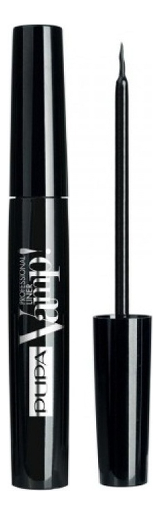 

Подводка для глаз водостойкая с ультратонкой кистью Vamp Professional Liner 4,5мл: 100 Черный, Подводка для глаз водостойкая с ультратонкой кистью Vamp Professional Liner 4,5мл