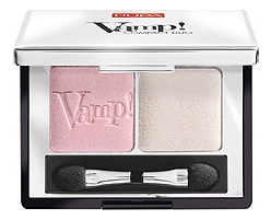 Компактные двойные тени Vamp! Compact Duo 2,2г: 001 Rose Perlage