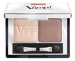 

Компактные двойные тени Vamp! Compact Duo 2,2г: 008 Cream Taupe, Компактные двойные тени Vamp! Compact Duo 2,2г