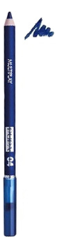 

Карандаш для век с аппликатором Multiplay Eye Pencil 1,2г: 04 Schocking Blue, Карандаш для век с аппликатором Multiplay Eye Pencil 1,2г